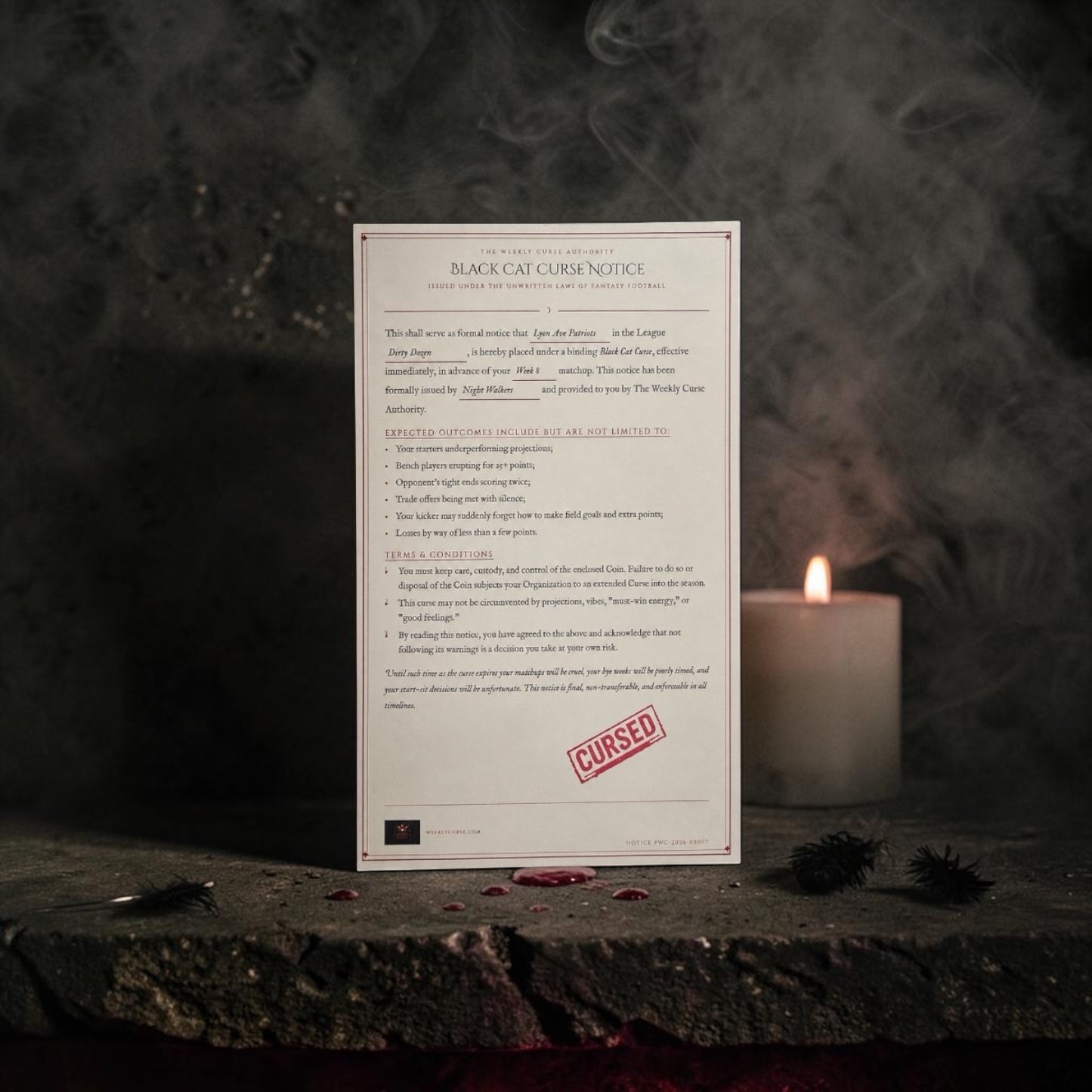 Black Cat Curse — Activate the Ritual