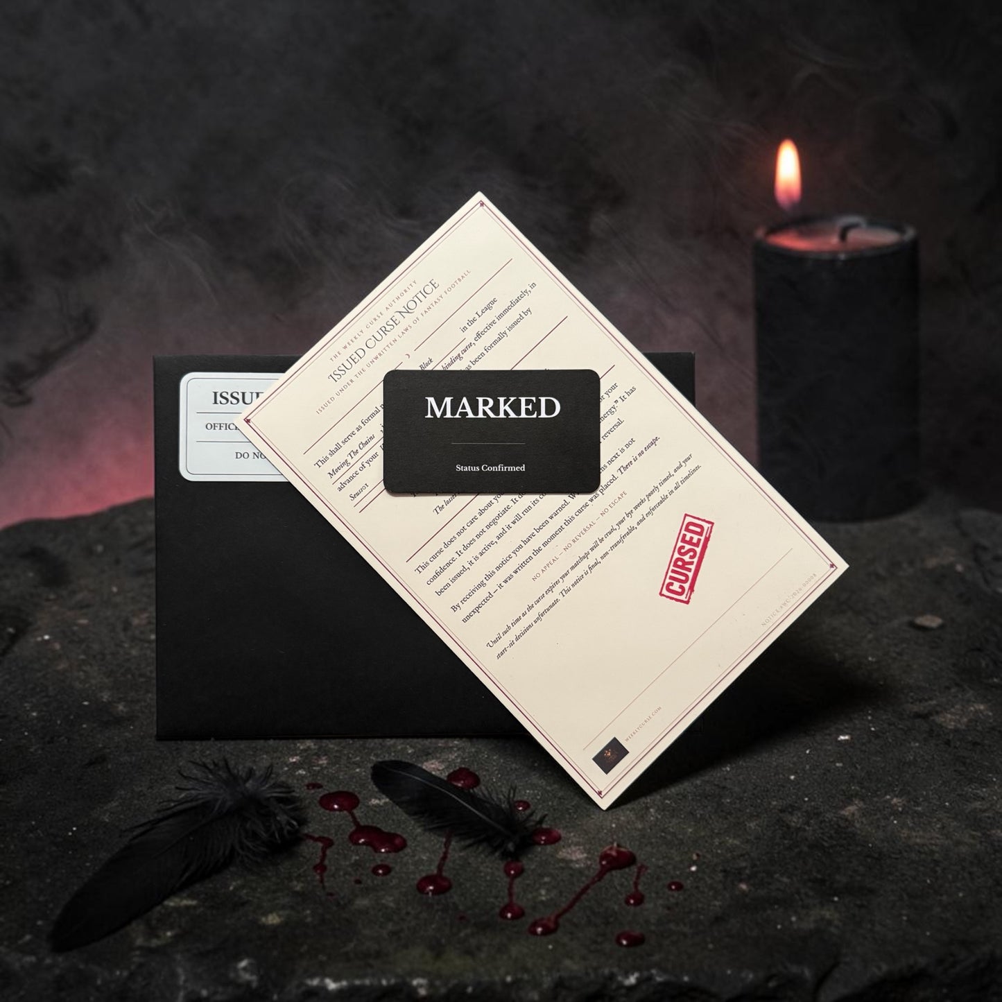 Issued Curse — Official Warning Filed